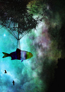 Buy Surrealism flying fish Posters & Surrealism flying fish Art Prints