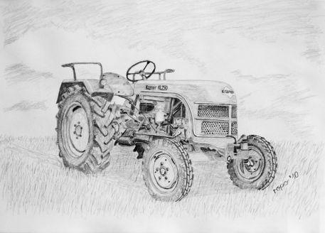 alter john deere traktor